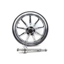 Harley 2001 Electra Glide Classic EFI FLHTCI Chrome Front Wheel Rim Mag 3433 x