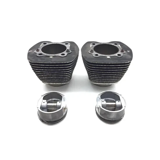 Harley 2001 Heritage Softail EFI Front Rear Cylinder Jugs w Pistons 3435 x