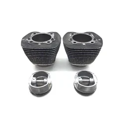 Harley 2001 Heritage Softail EFI Front Rear Cylinder Jugs w Pistons 3435 x