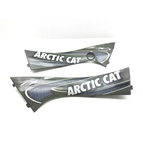Arctic Cat 2003 500 4x4 TRV Automatic Gas Tank Plastic Side Shrouds Covers 3437 1
