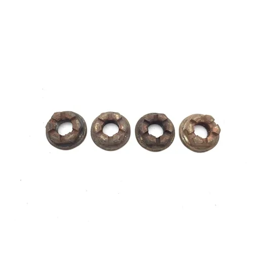 Arctic Cat 2003 500 4x4 TRV Front Rear Wheel Hub Spindle Castle Nuts 3437 2