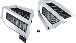 Kuryakyn Omni Mesh Transmission Covers Protectors Guards Chrome