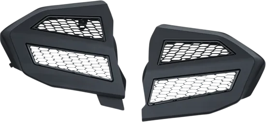 Kuryakyn Omni Mesh Transmission Covers Protectors Guards Black