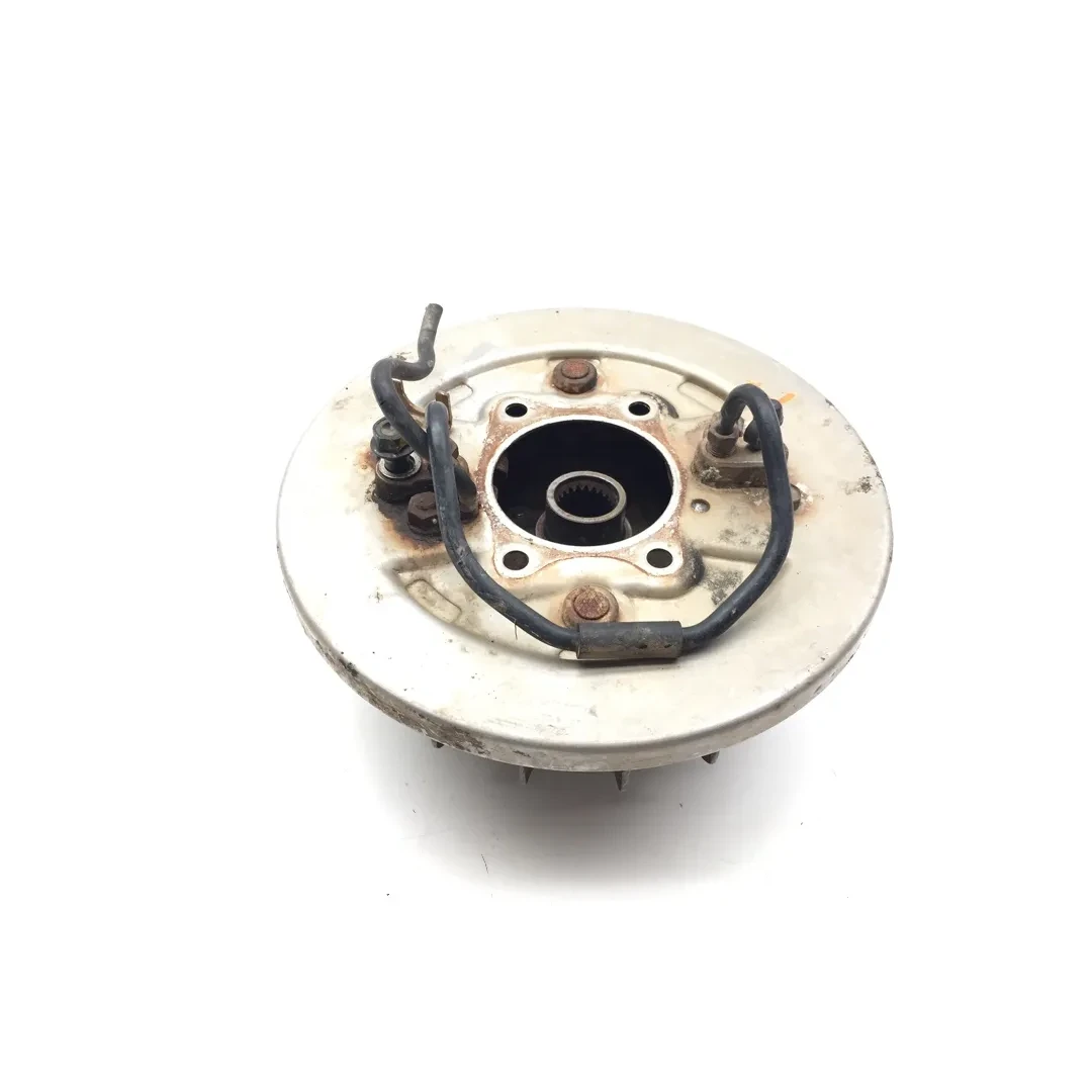 Honda 2000 Foreman 450 TRX450ES 4x4 Front Drum Brake Backing Complete Left 3441