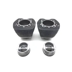 Harley 2000 Electra Glide Classic EFI Front Rear Cylinder Jugs w Pistons 3444