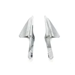 Harley 2000 Electra Glide Classic EFI Front Fork Mount Wind Deflectors 3444