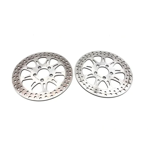 Harley 2000 Electra Glide Classic Left Right Front Brake Disc Rotors Set 3444