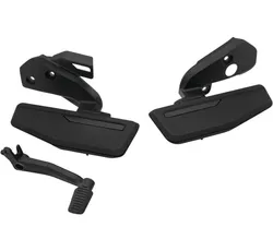 Kuryakyn Omni Black Front Driver Floorboard Kit Set