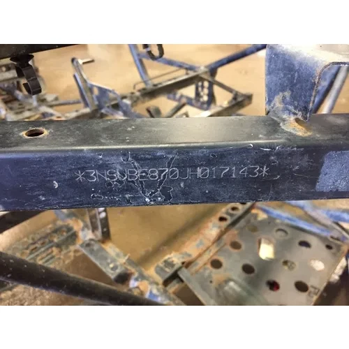 Polaris 2018 RZR S 900 EPS Frame Chassis 3445 x 1022386-458 8