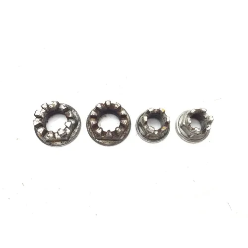 Honda 2002 Foreman Rubicon 500 Front Rear Wheel Hub Spindle Castle Nuts 3461 2
