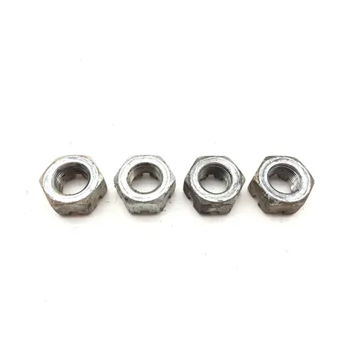 2000 Suzuki Quadmaster 500 Front Rear Wheel Hub Spindle Castle Nuts 3465 4