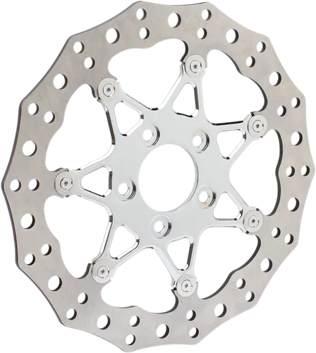 Arlen Ness Floating Front Brake Rotor 11.8in. Procross Chrome