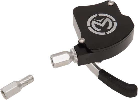 Moose Black Aluminum Easy Pull Thumb Throttle Assembly 44mm for ATV