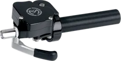 Moose Black Aluminum Thumb and Twist Dual Gasser Throttle