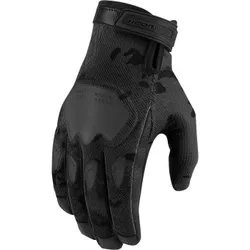 Icon Hooligan CE Gloves Adult XL Black Gray