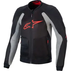 Alpinestars Adult Men Troop-Air Jacket M Black Gray Red