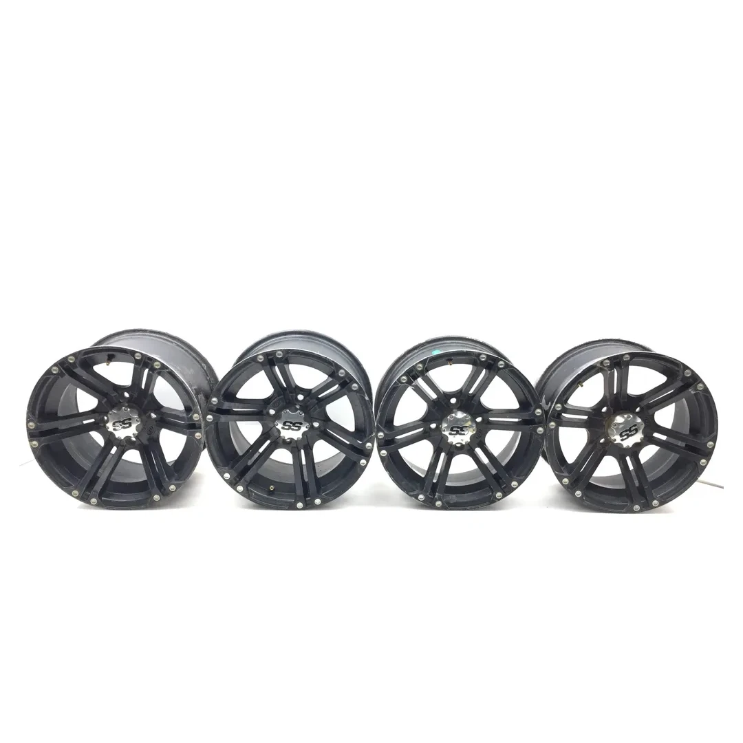 2014 Yamaha Viking 700 14 Front Wheel Set 3468 1XD-F5180-00-00, 1XD-F5390-00-00