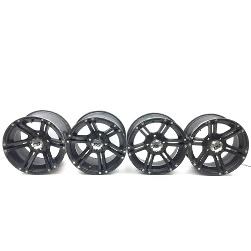 2014 Yamaha Viking 700 14 Front Wheel Set 3468 1XD-F5180-00-00, 1XD-F5390-00-00
