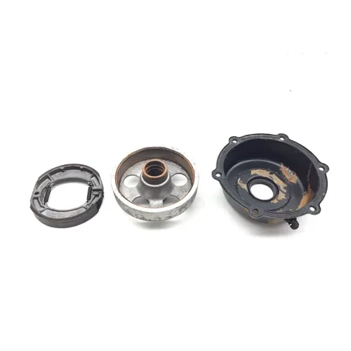 1990 Suzuki Quadsport 80 LT80 2x4 Rear Drum Brake Backing Assembly 3466