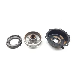 1990 Suzuki Quadsport 80 LT80 2x4 Rear Drum Brake Backing Assembly 3466