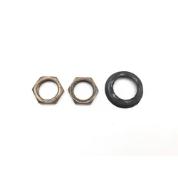 1990 Suzuki Quadsport 80 LT80 2x4 Rear Wheel Axle Lock Nut 3466