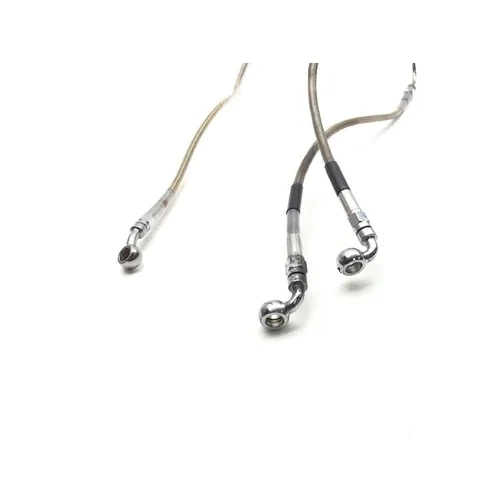 1995 Harley-Davidson Road King FLHR Braided Steel Front Brake Lines Set 3472 4