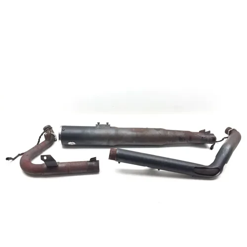 2008 Harley Road King FLHR Vance and Hines 2 into 1 Full Exhaust Muffler 3470 x 1