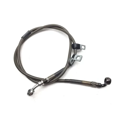 Russel Braided Steel Front Brake Line 2002 Harley-Davidson Fat Boy FLSTF 3481 2