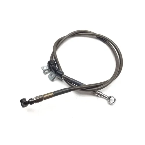 Russel Braided Steel Front Brake Line 2002 Harley-Davidson Fat Boy FLSTF 3481