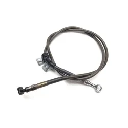 Russel Braided Steel Front Brake Line 2002 Harley-Davidson Fat Boy FLSTF 3481