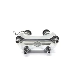 Handle Bar Mount Clamps 2002 Harley-Davidson Fat Boy FLSTF 3481