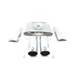 Fork Cover Headlight Tins 2002 Harley-Davidson Fat Boy FLSTF 3481