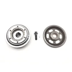 Engine Flywheel W Starter Clutch 1999 Suzuki Intruder 1500