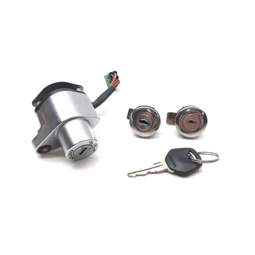 Lockset Ignition Key Steering Lock 1999 Suzuki Intruder 1500