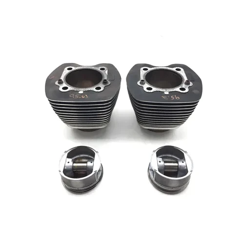 Front Rear Cylinder Jugs w Pistons 2001 Harley Electra Glide Ultra Classic 3480