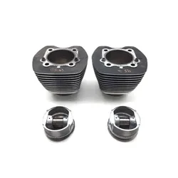 Front Rear Cylinder Jugs w Pistons 2001 Harley Electra Glide Ultra Classic 3480