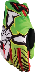 Moose Racing Agroid Pro Gloves Adult S Black Green