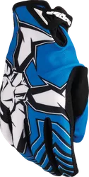 Moose Racing Agroid Pro Gloves Adult 2XL Black Blue