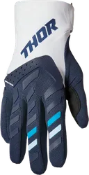 Thor Womens Spectrum Gloves Adult XL Blue White