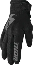 Thor Womens Sector Gloves Adult S Black Gray