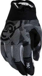 Moose Racing MX1 Gloves Women Youth L Black White