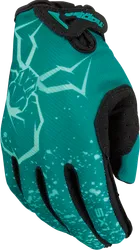 Moose Racing SX1 Gloves Women Youth L Teal