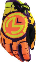 Moose Racing SX1 Gloves Youth L Orange Green