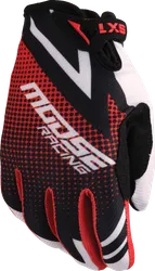 Moose Racing SX1 Gloves Youth S Black Red White