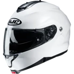 HJC Adult Unisex C91 Solid Modular Helmet Modular XS Flat White