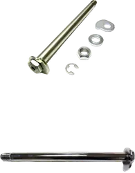 Harddrive Chrome Plated Rear Axle Kit w Hardware