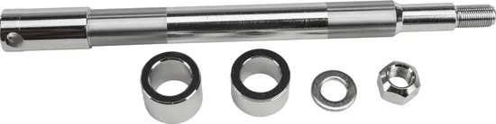 Harddrive Chrome Plated Front Axle Kit w Hardware