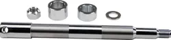 Harddrive Chrome Plated Front Axle Kit w Hardware