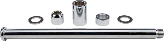 Harddrive Chrome Plated Rear Axle Kit w Hardware