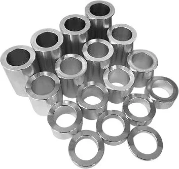 Harddrive Chrome 1 Wheel Spacer 17 Piece Kit .125-2.00